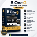 B One G Theme License – 1 Month