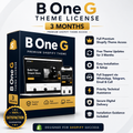 B One G Theme License – 3 Months